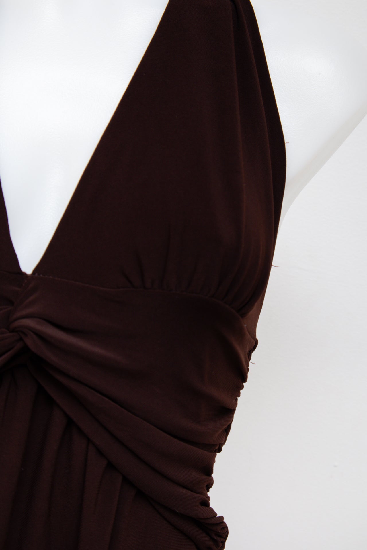 #43 Halter Top Brown | c. 196 | Size 8