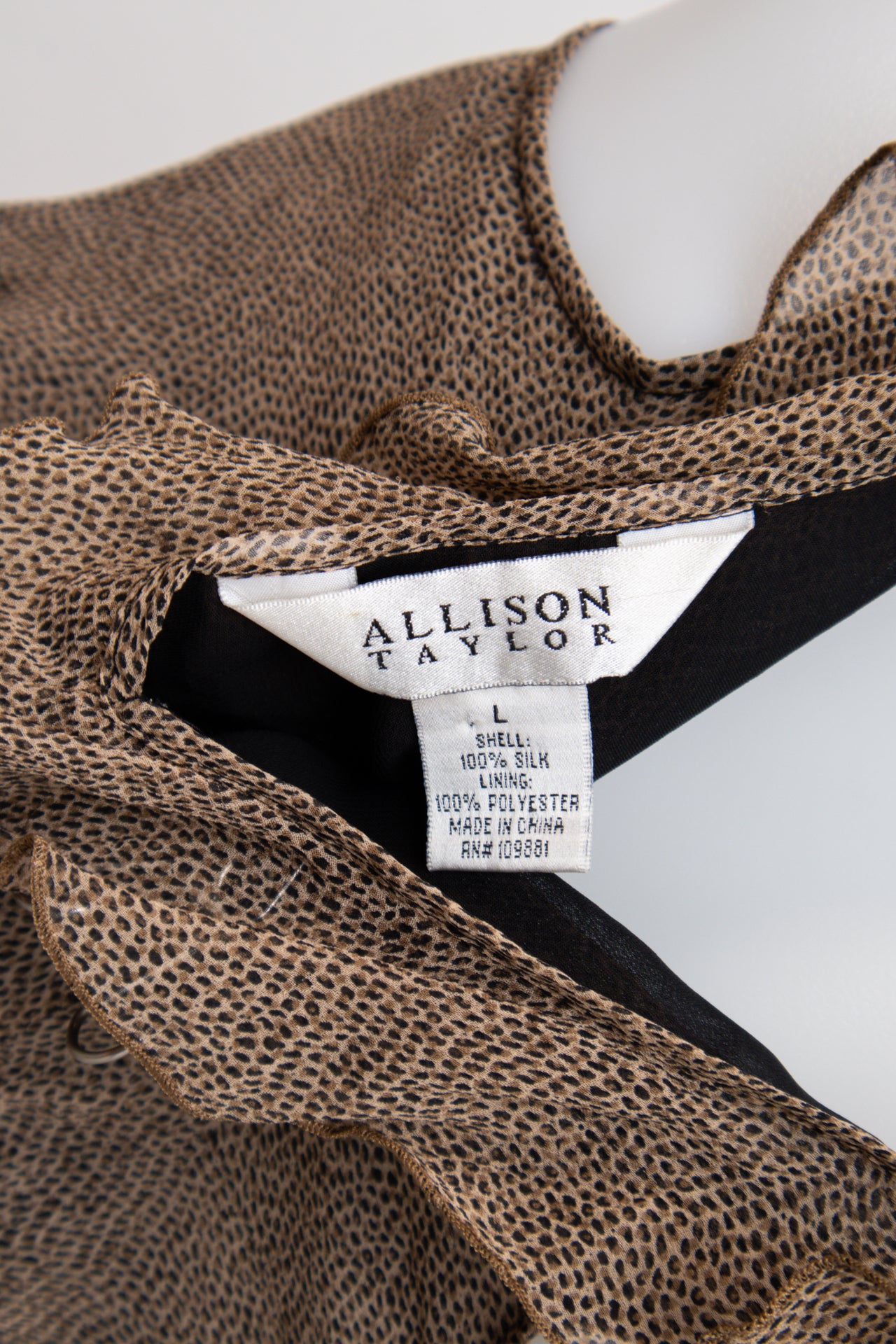 #057 Allison Taylor Cami Top Brown | c. 202 | Size 12
