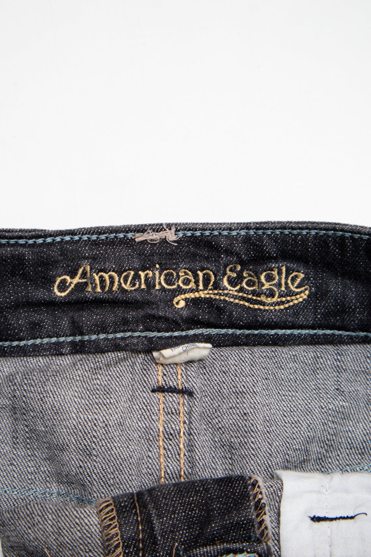 #163 American Eagle Outfitters Mini Skirt Blue | c. 209 | Size 8