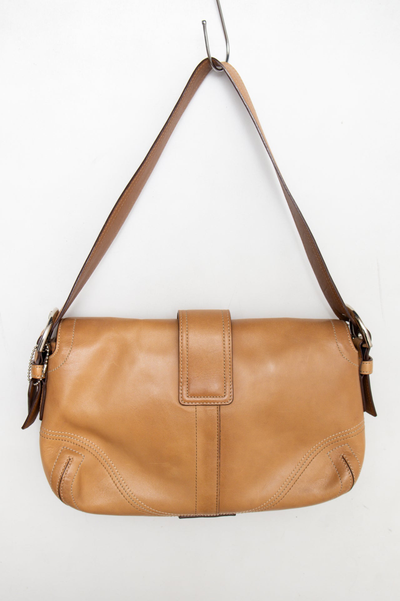 #161 Coach Shoulder Bag Brown | c. 187 | Size