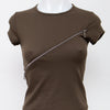 #97 Cache Cache T-shirt Brown | c. 196 | Size 8