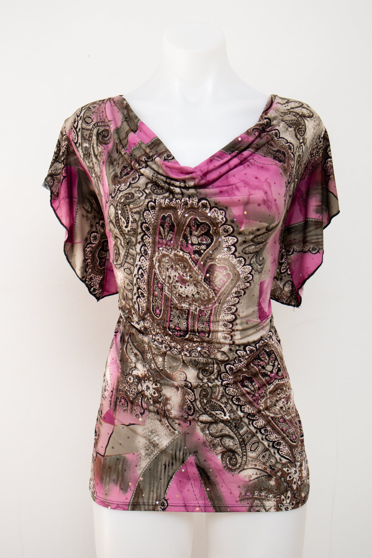 #056 Dressbarn Top Pink | c. | Size 10