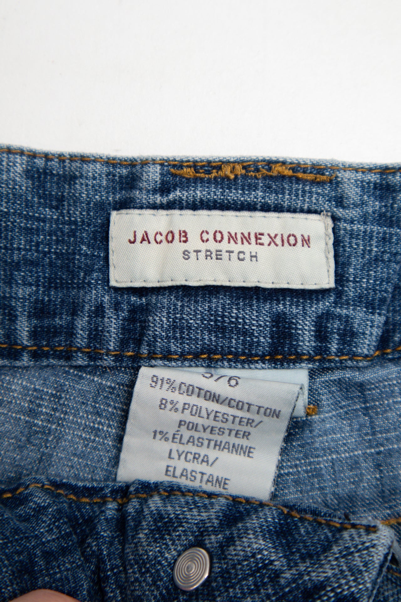 #078 Jacob Connexion Denim Shorts Blue | c. 203 | Size 8