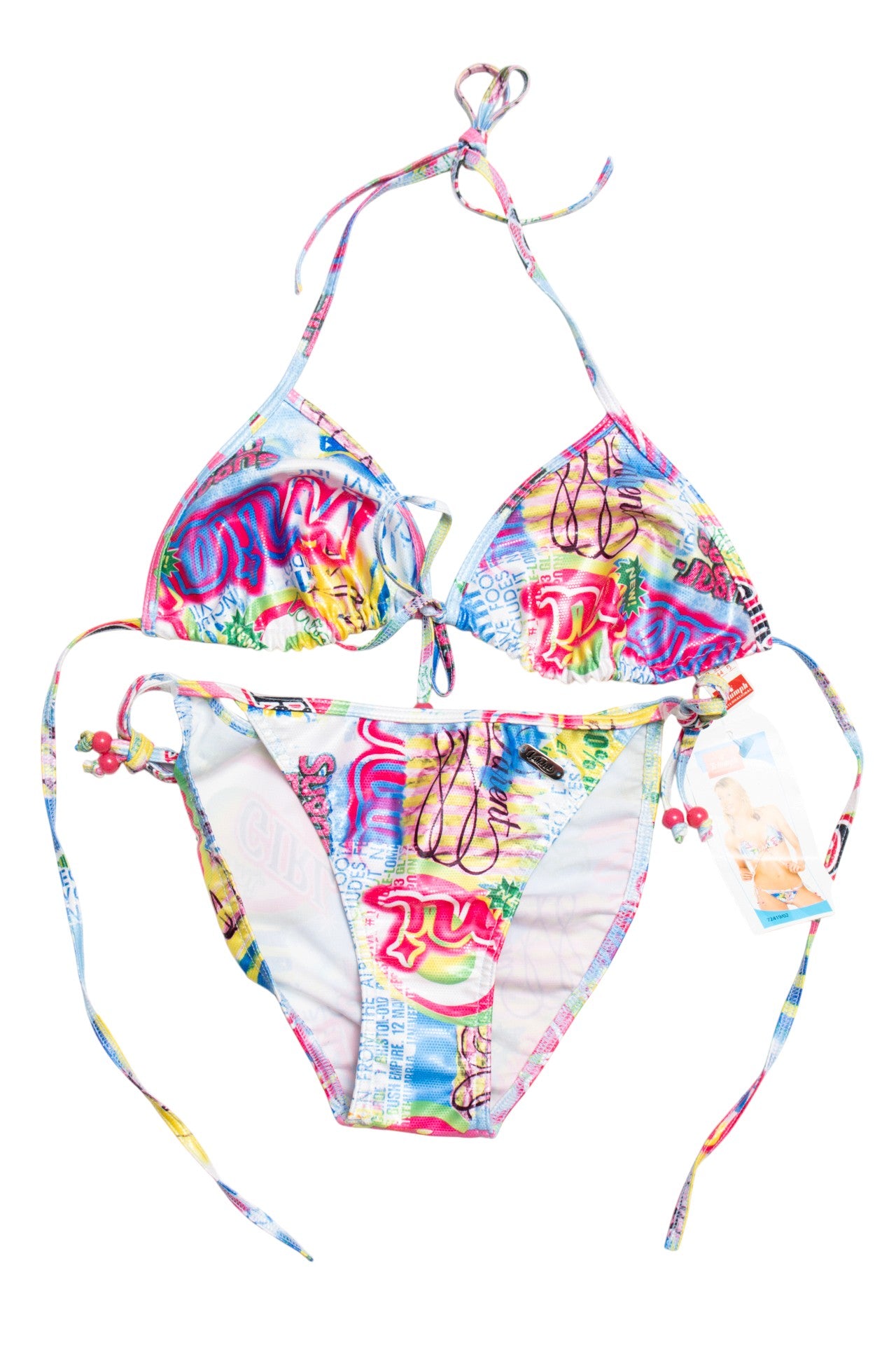 #001 Triumph International Deadstock Bikini Blue | c. 213 | Size 10