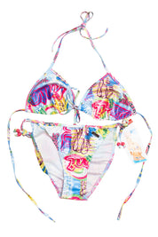 #001 Triumph International Deadstock Bikini Blue | c. 213 | Size 10
