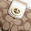 #198 Coach Wallet Brown | c. 205 | Size