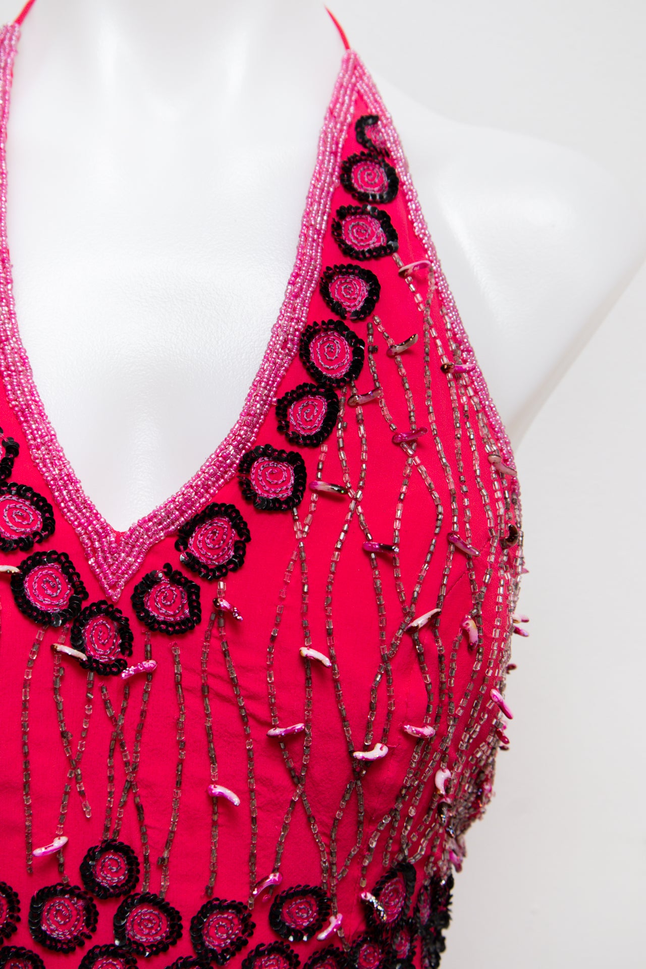 #36 Aftershock Halter Top Pink | c. 190 | Size 8