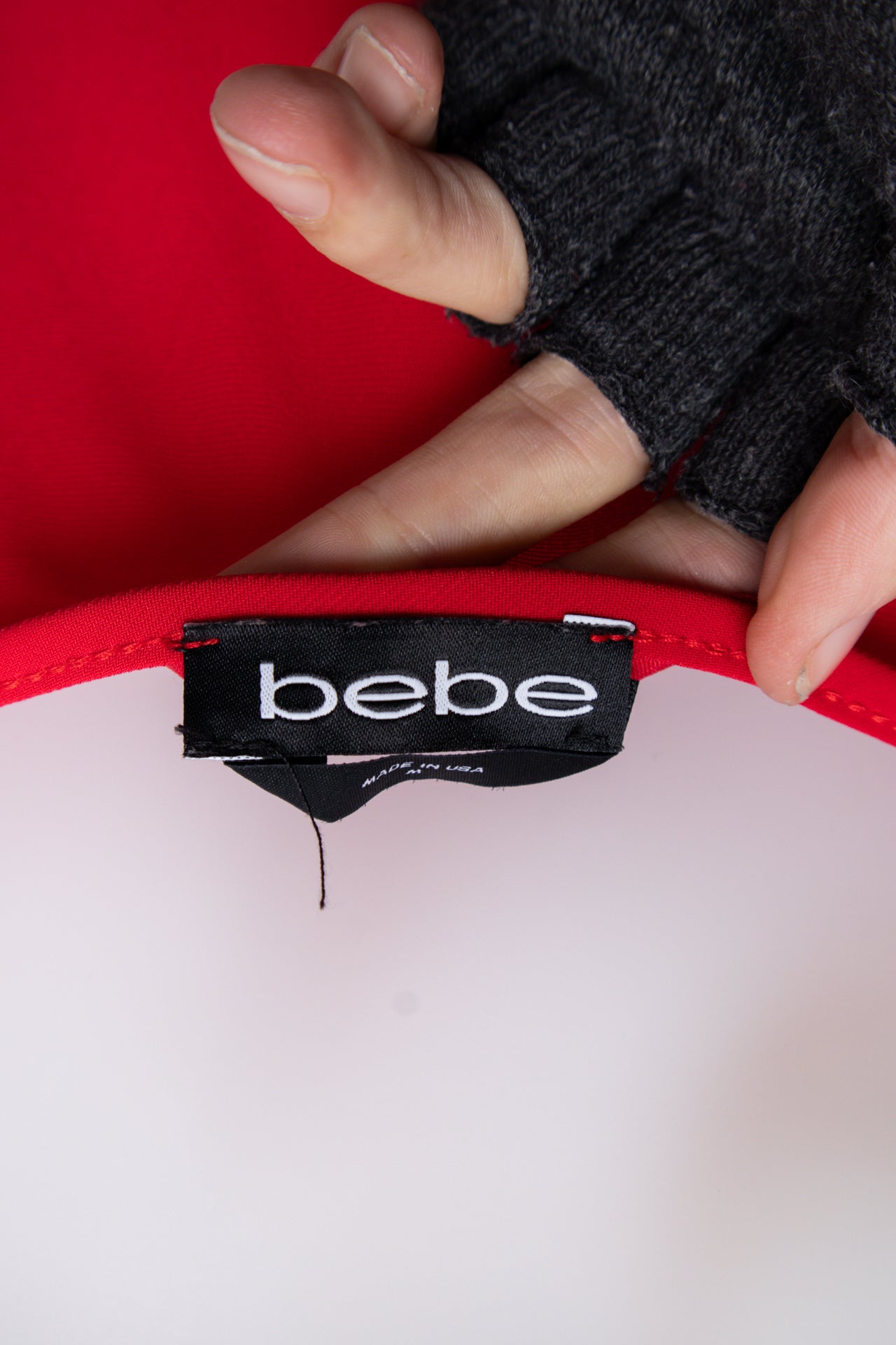 #147 Bebe Cami Top Red | c. 192 | Size 10