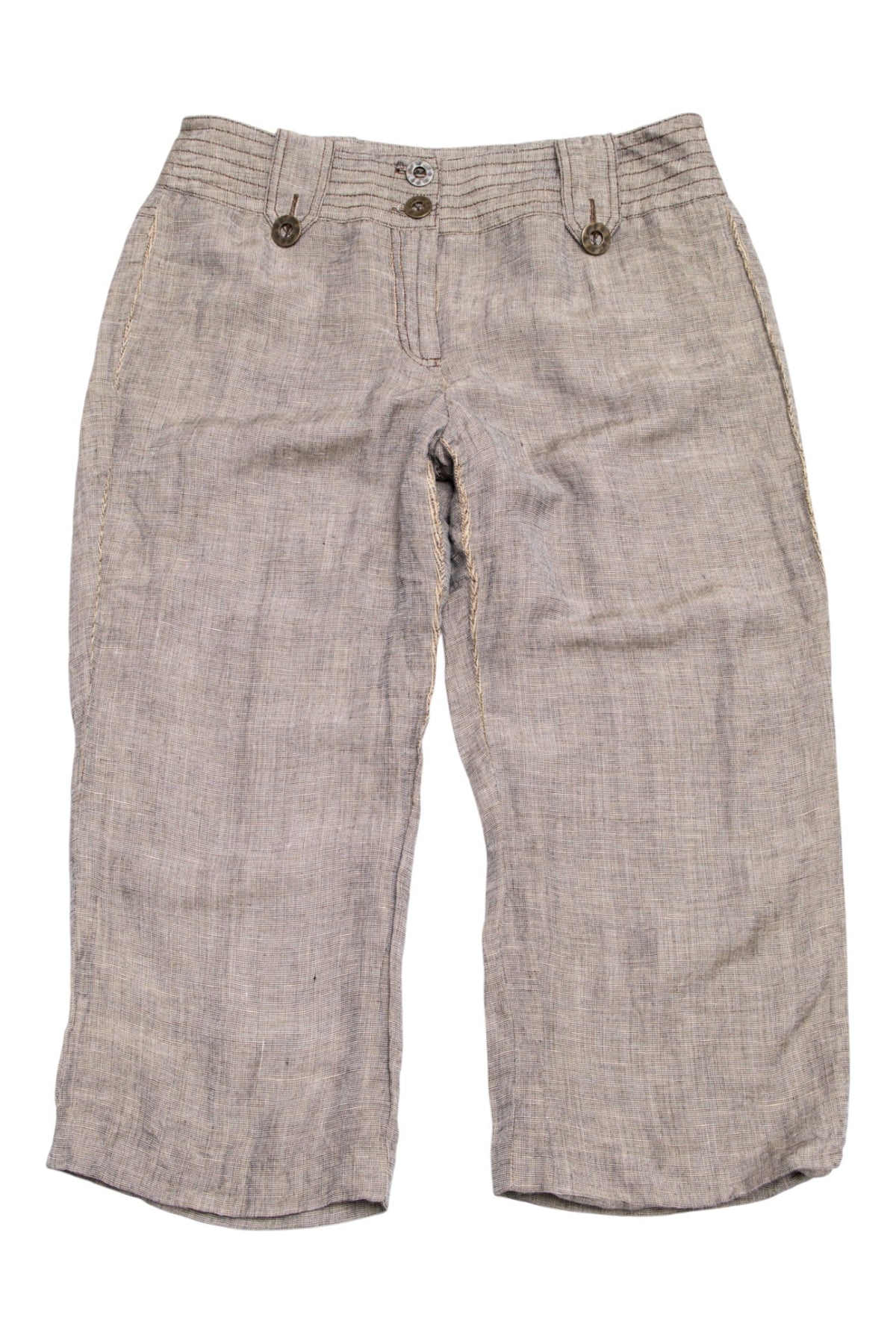 #091 Sharagano Studio Capris Beige | c. 209 | Size 8