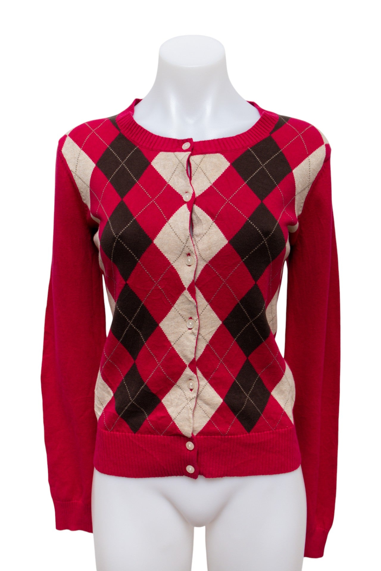 #64 Tommy Hilfiger Cardigan Red | c. 192 | Size 8