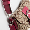 #155 Coach Shoulder Bag Brown | c. 187 | Size