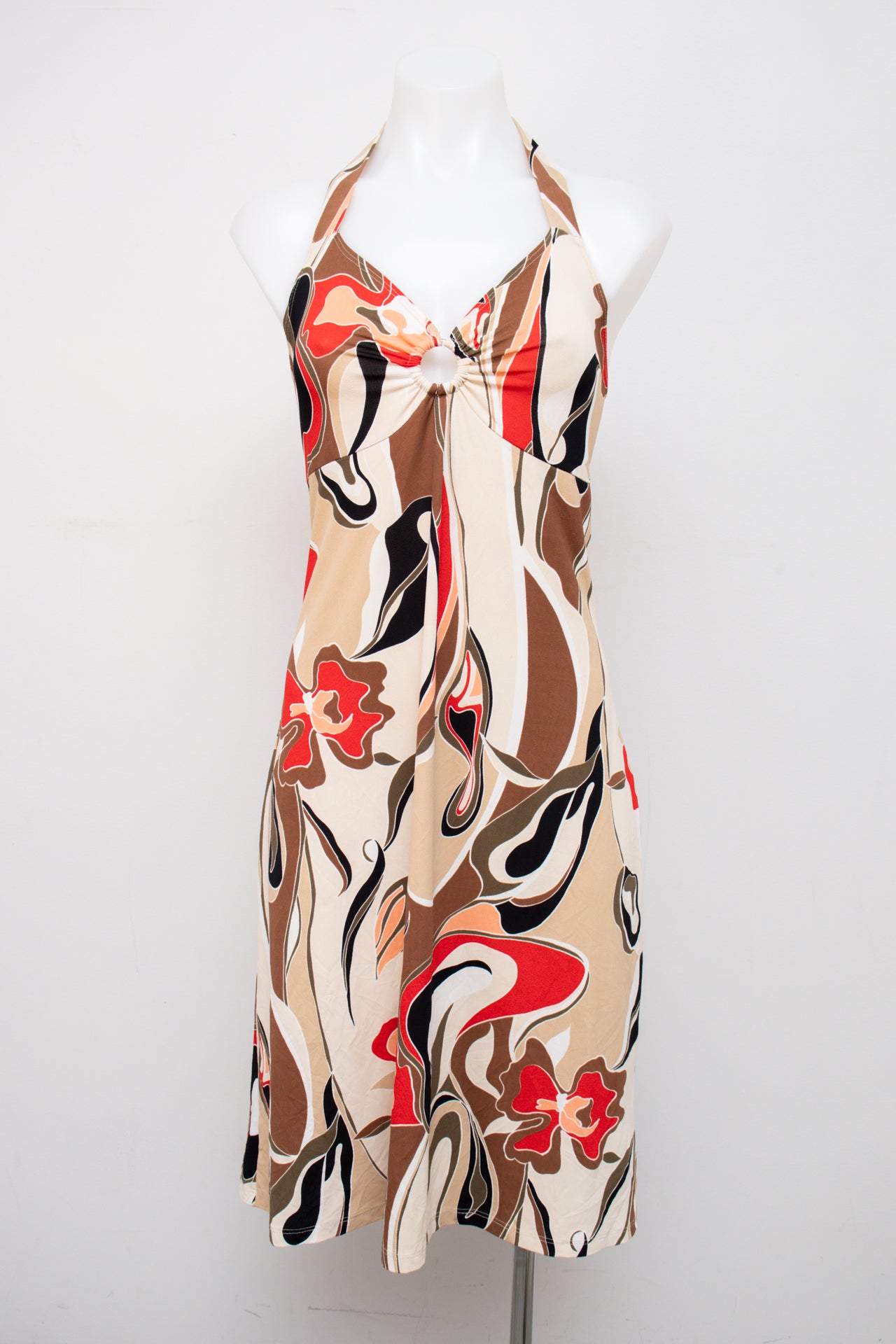 #060 Rag Dress Brown | c. 212 | Size 14