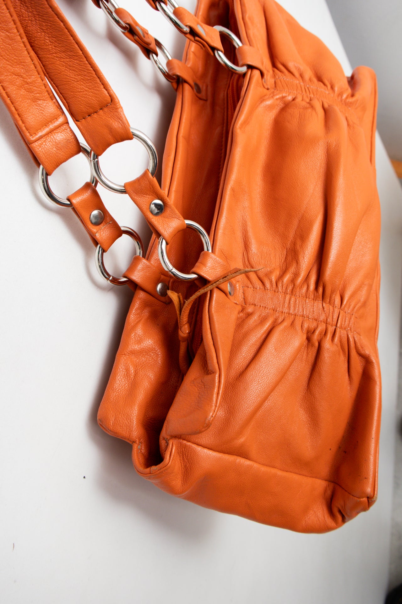 #203 Viva Bags Of California Shoulder Bag Orange | c. 196 | Size