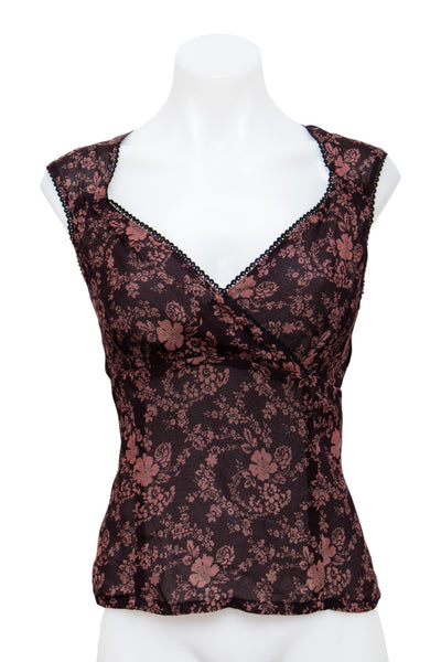 #73 Nanette Lepore Camisole Top Brown | c. 197 | Size 10
