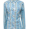 #050 Roper Long Sleeve Blue | c. 209 | Size 10