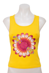 #072 South Beach Tank Top Yellow | c. 199 | Size 8