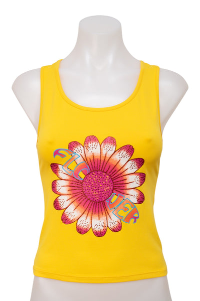 #072 South Beach Tank Top Yellow | c. 199 | Size 8