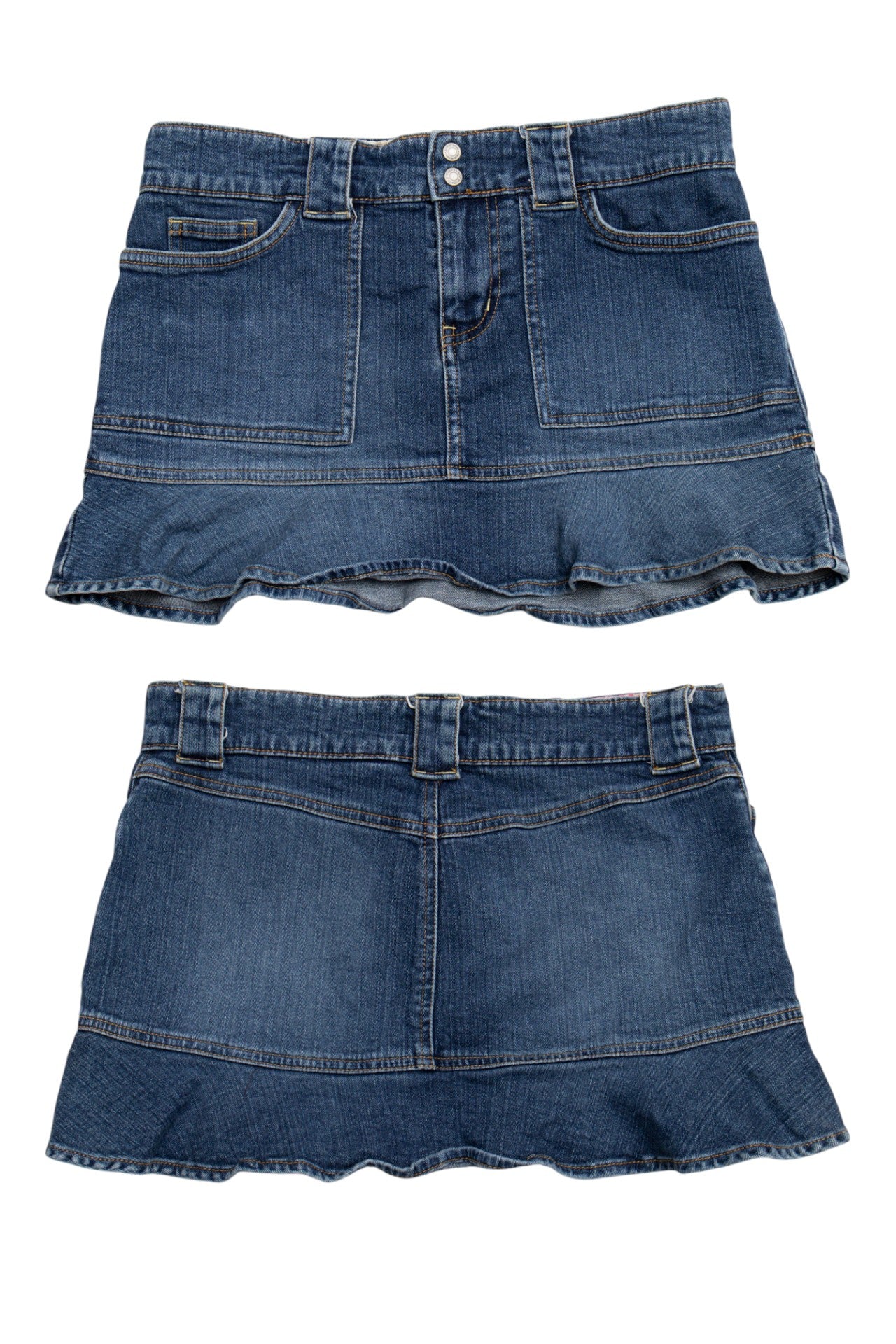 #154 Old Navy Mini Skirt Blue | c. 200 | Size 8