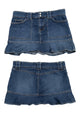 #154 Old Navy Mini Skirt Blue | c. 200 | Size 8