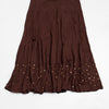 #097 Crown of Hearts Skirt Brown | c. 203 | Size 14