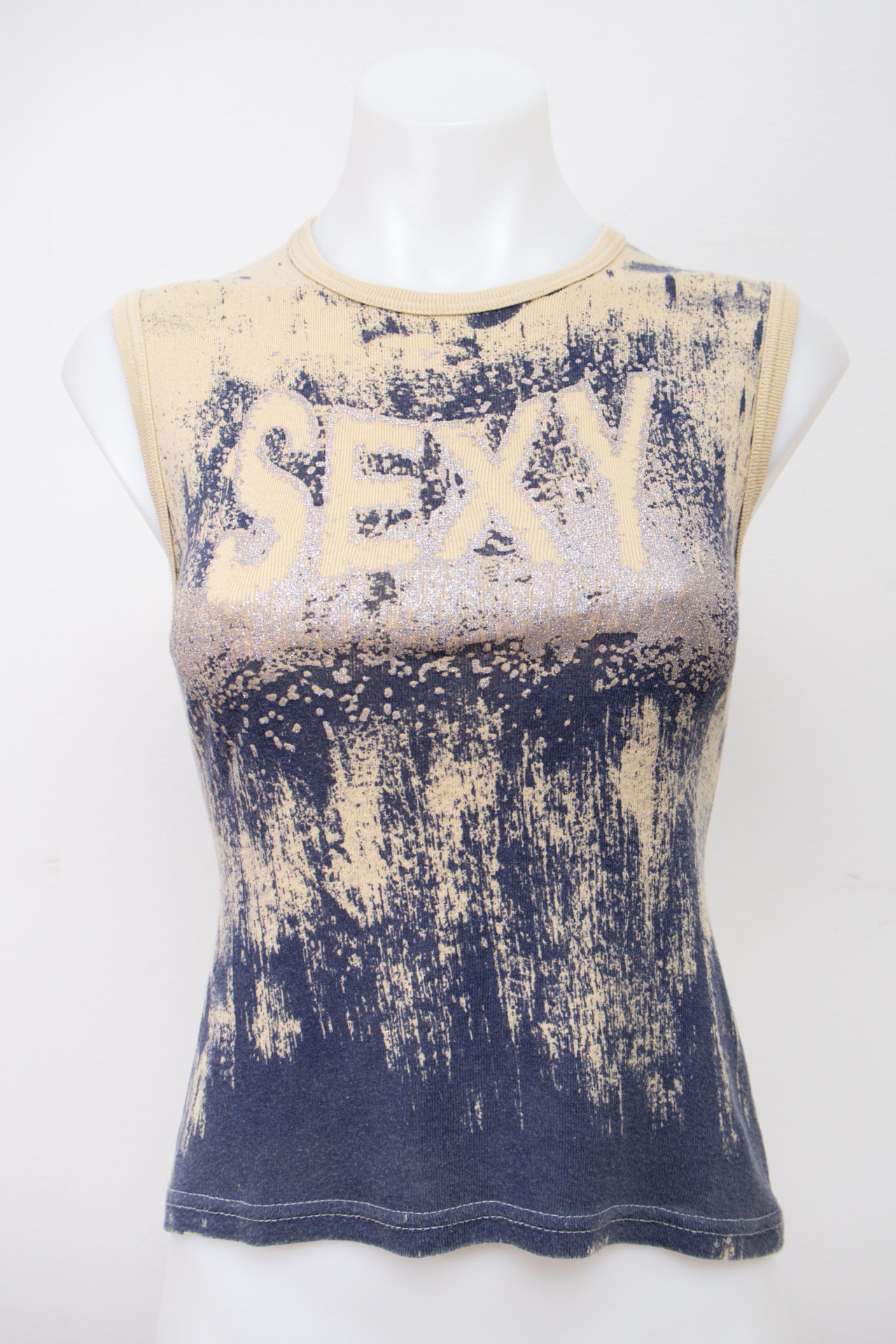 #114 Effetti Tank Top Beige | c. 198 | Size 8