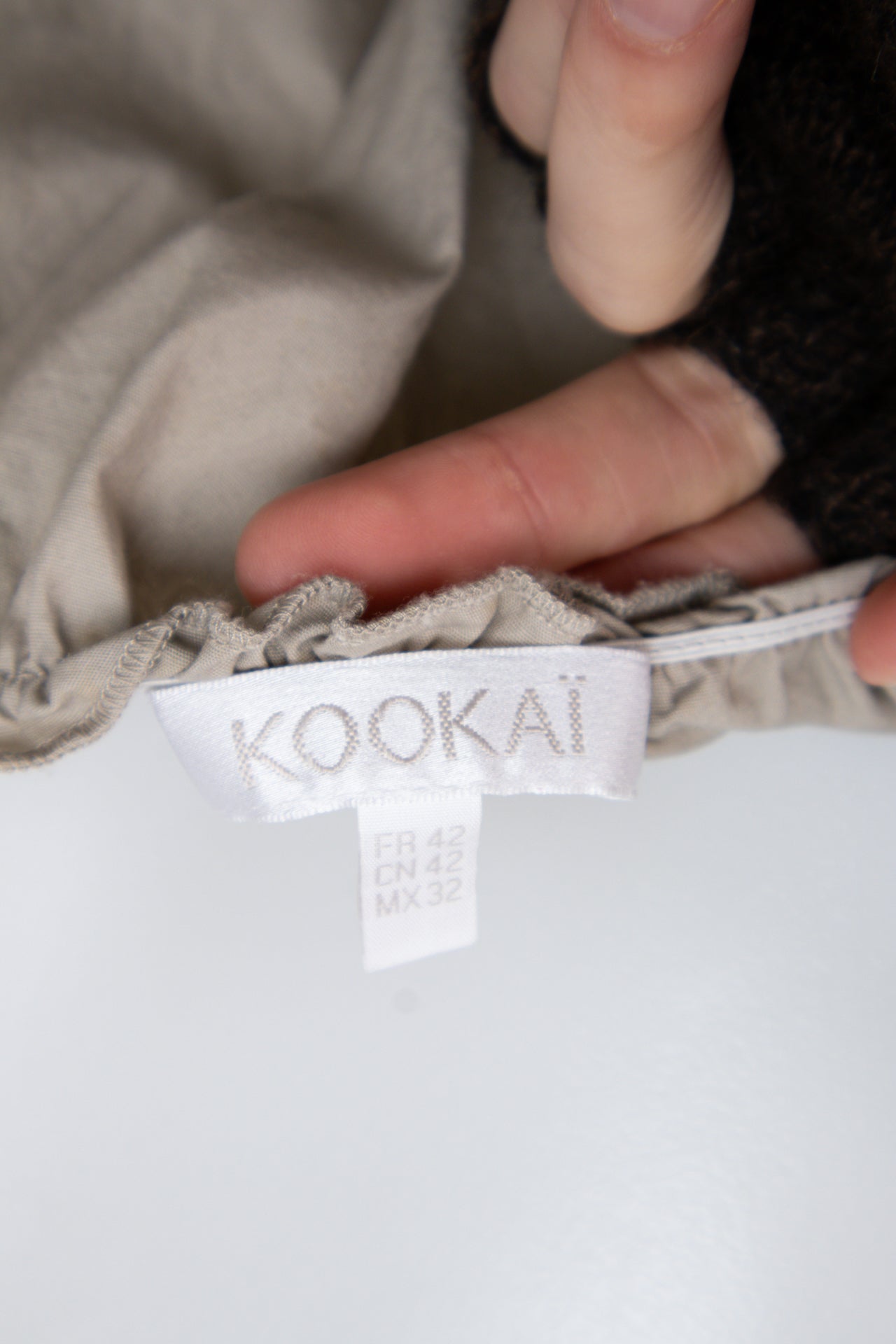 #108 Kookai Camisole Top Beige | c. 200 | Size 8
