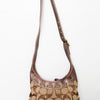 #178 Coach Shoulder Bag Brown | c. 206 | Size
