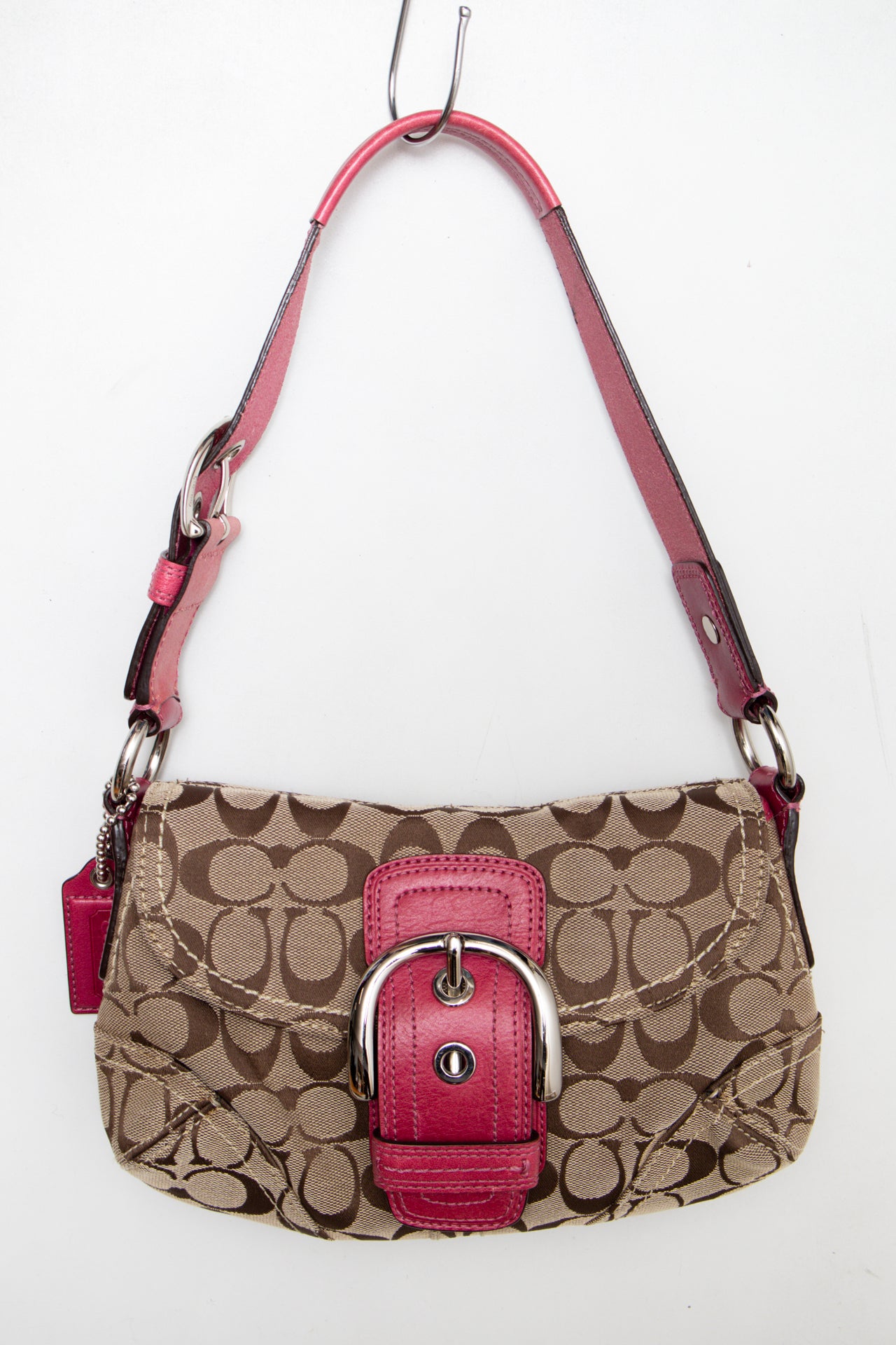 #155 Coach Shoulder Bag Brown | c. 187 | Size