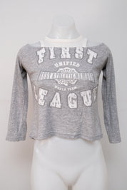 #167 Kiabi Free Long Sleeve Gray | c. 211 | Size 10