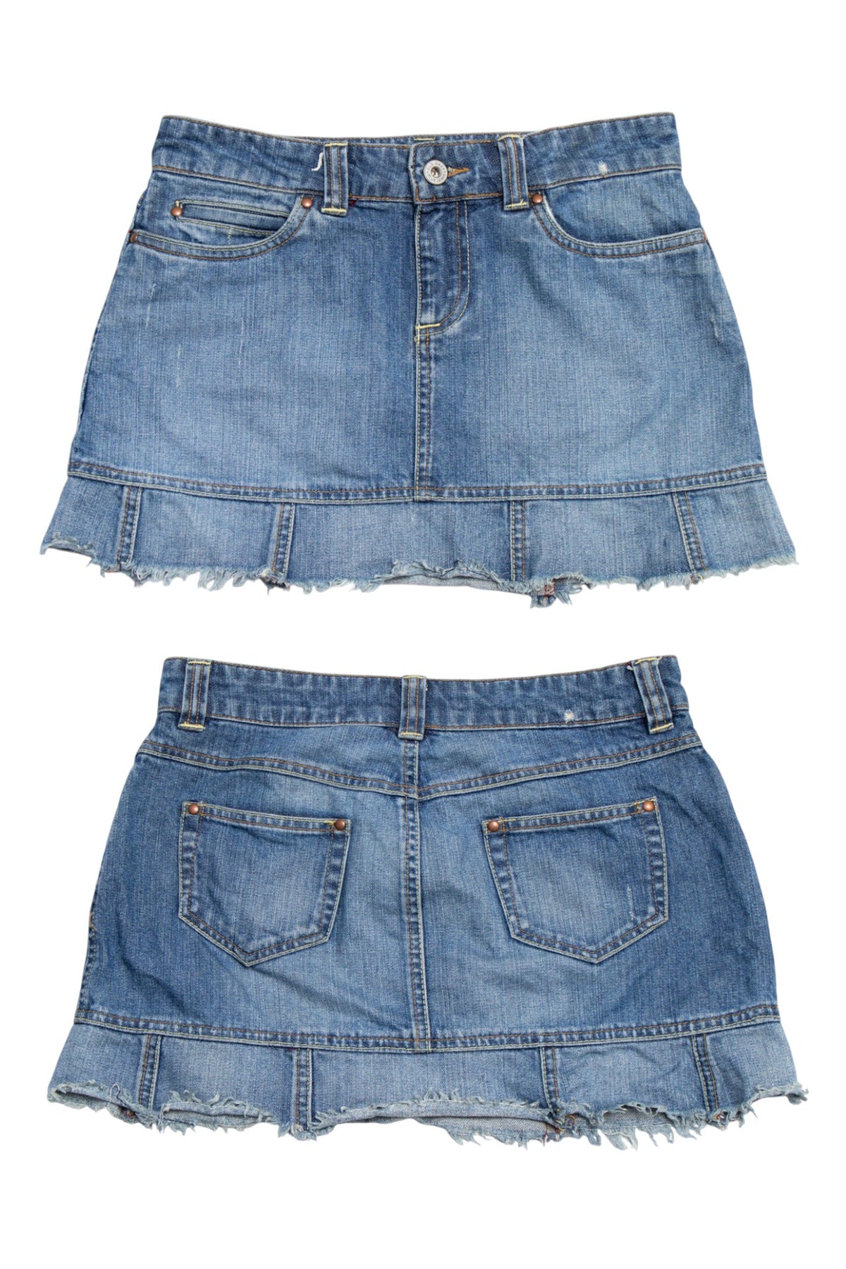#154 Old Navy Mini Skirt Blue | c. 209 | Size 6