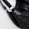 #195 Coach Shoulder Bag Black | c. 202 | Size
