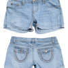 #196 So Booty Short Blue | c. 209 | Size 8