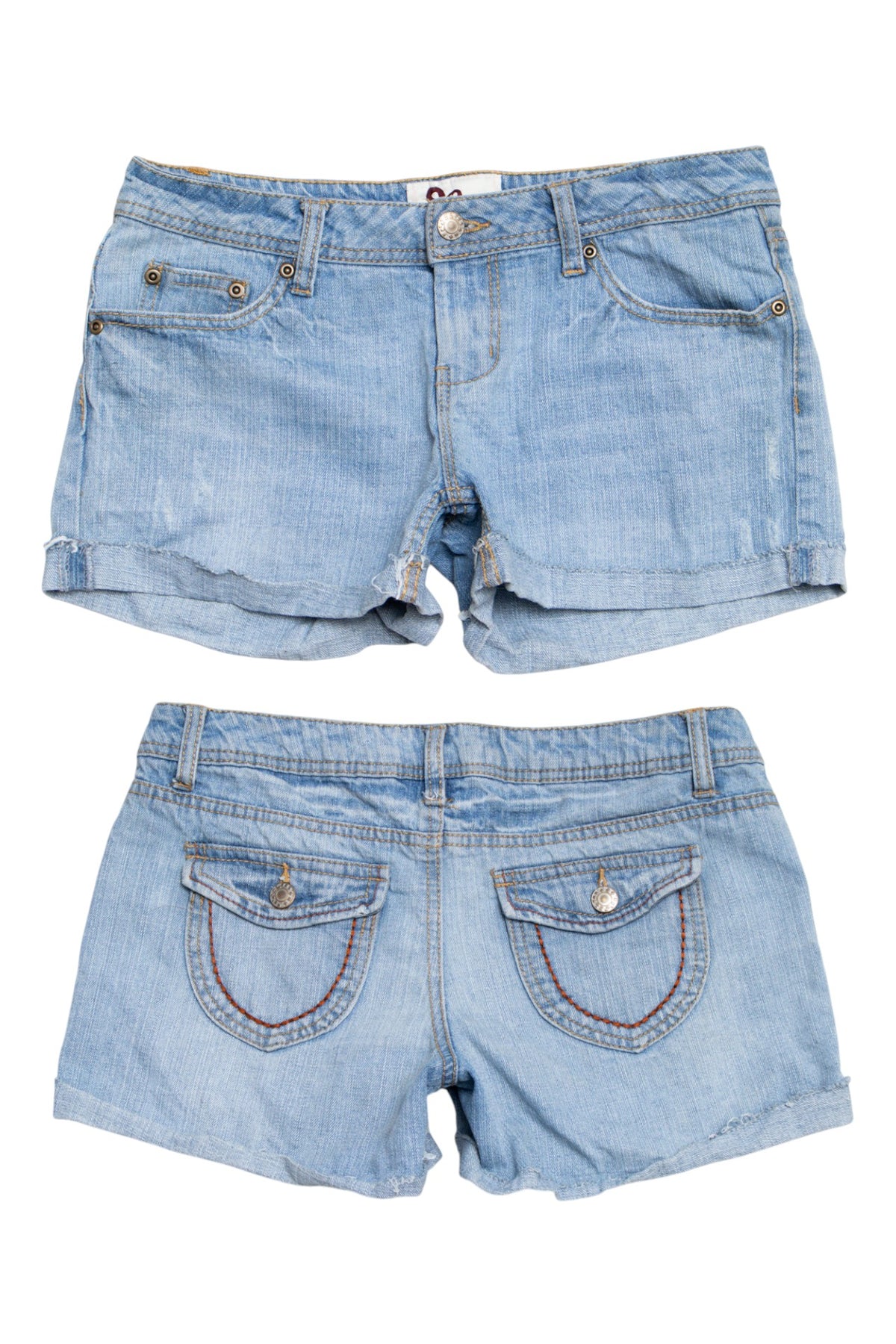 #196 So Booty Short Blue | c. 209 | Size 8