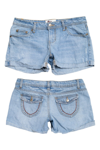 #196 So Booty Short Blue | c. 209 | Size 8