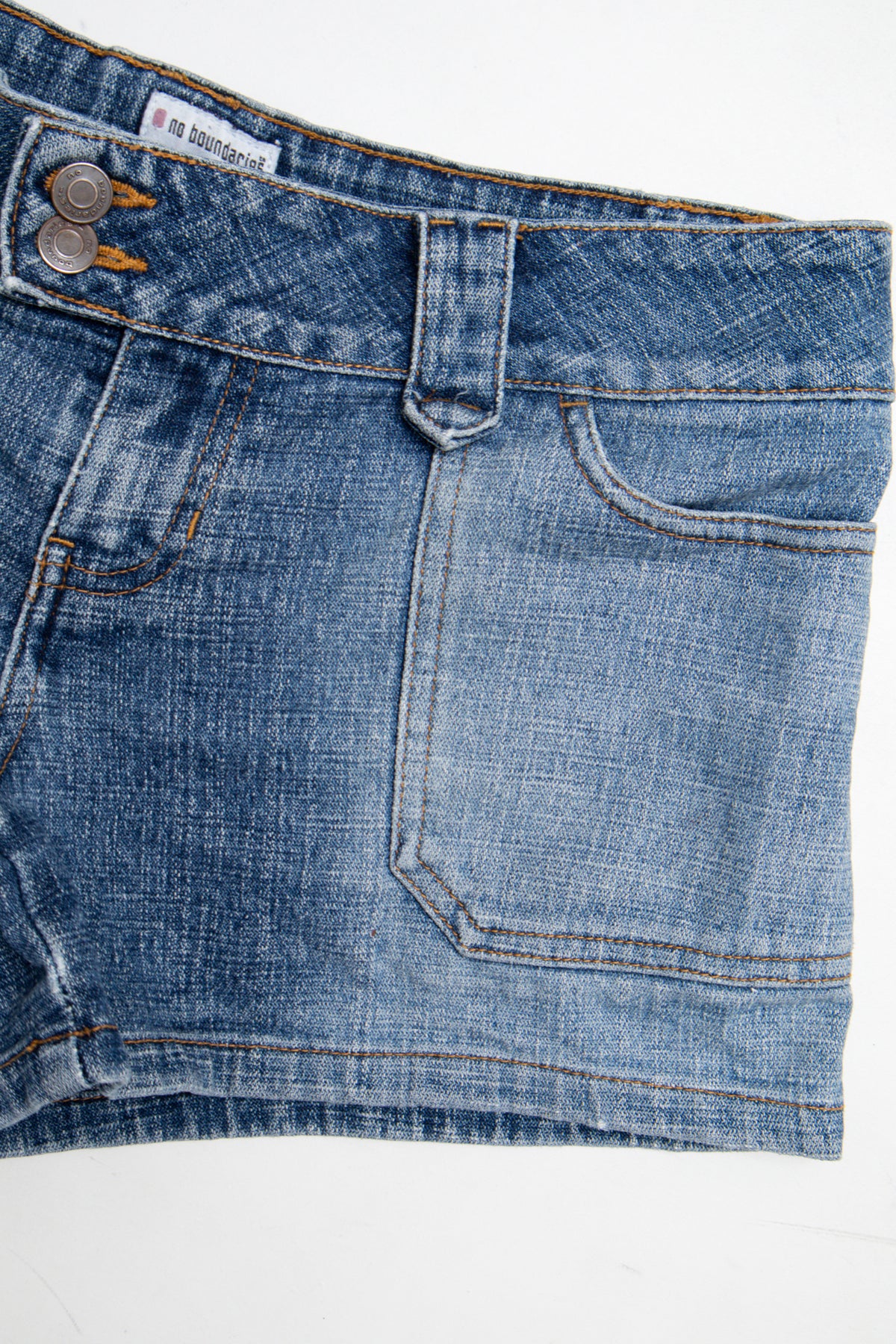 #181 No Boundaries Booty Short Blue | c. 209 | Size 8