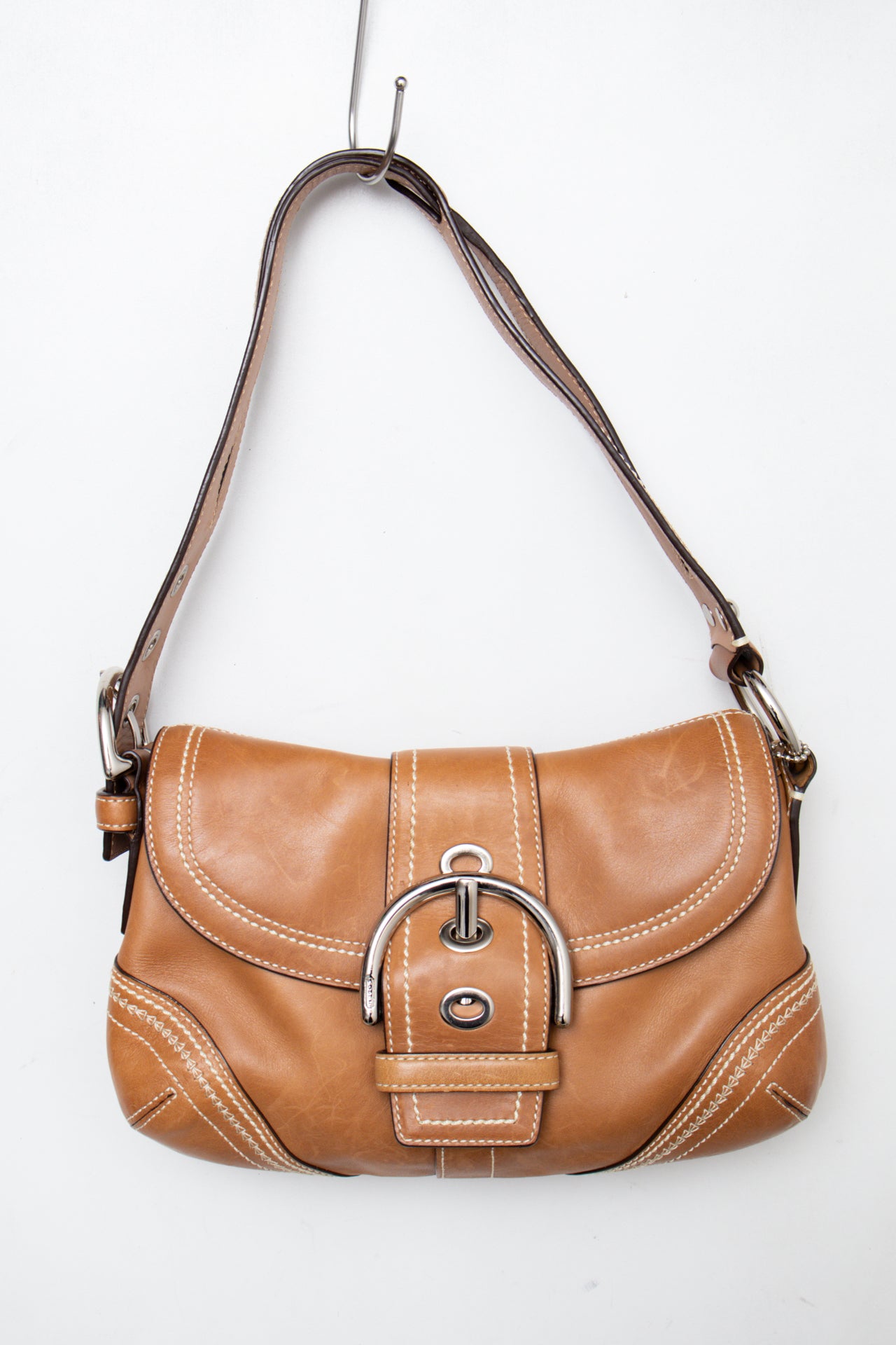 #177 Coach Shoulder Bag Brown | c. 202 | Size