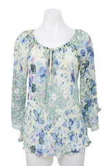 #120 Candie's Long Sleeve White | c. 208 | Size 10