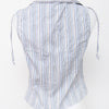 #72 579 Tank Top White | c. 195 | Size 6