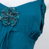 #031 Bisou Bisou Michele Bohbot Cami Top Blue | c. 200 | Size 10
