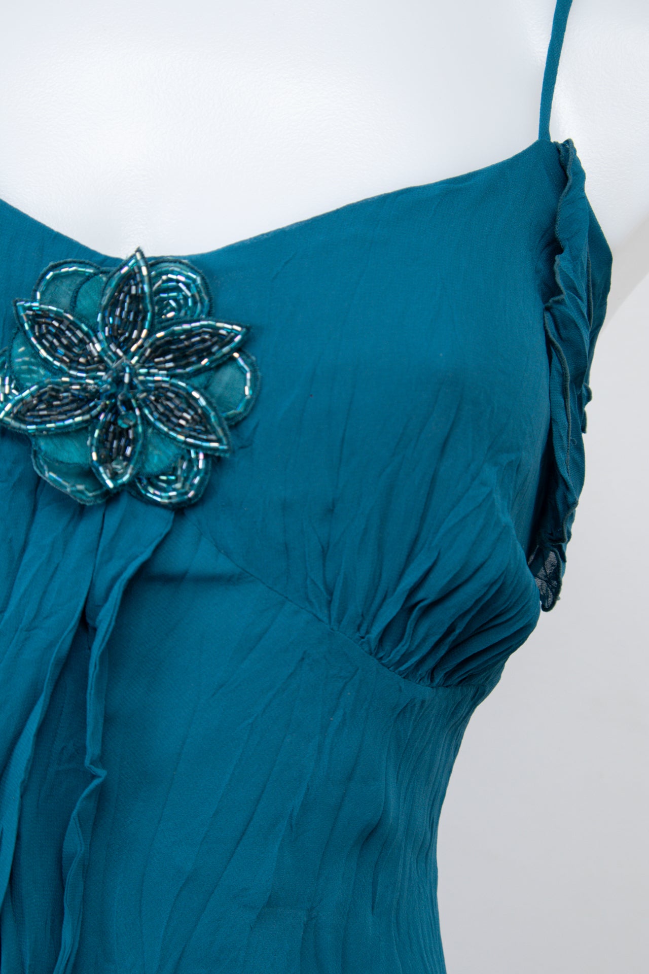 #031 Bisou Bisou Michele Bohbot Cami Top Blue | c. 200 | Size 10