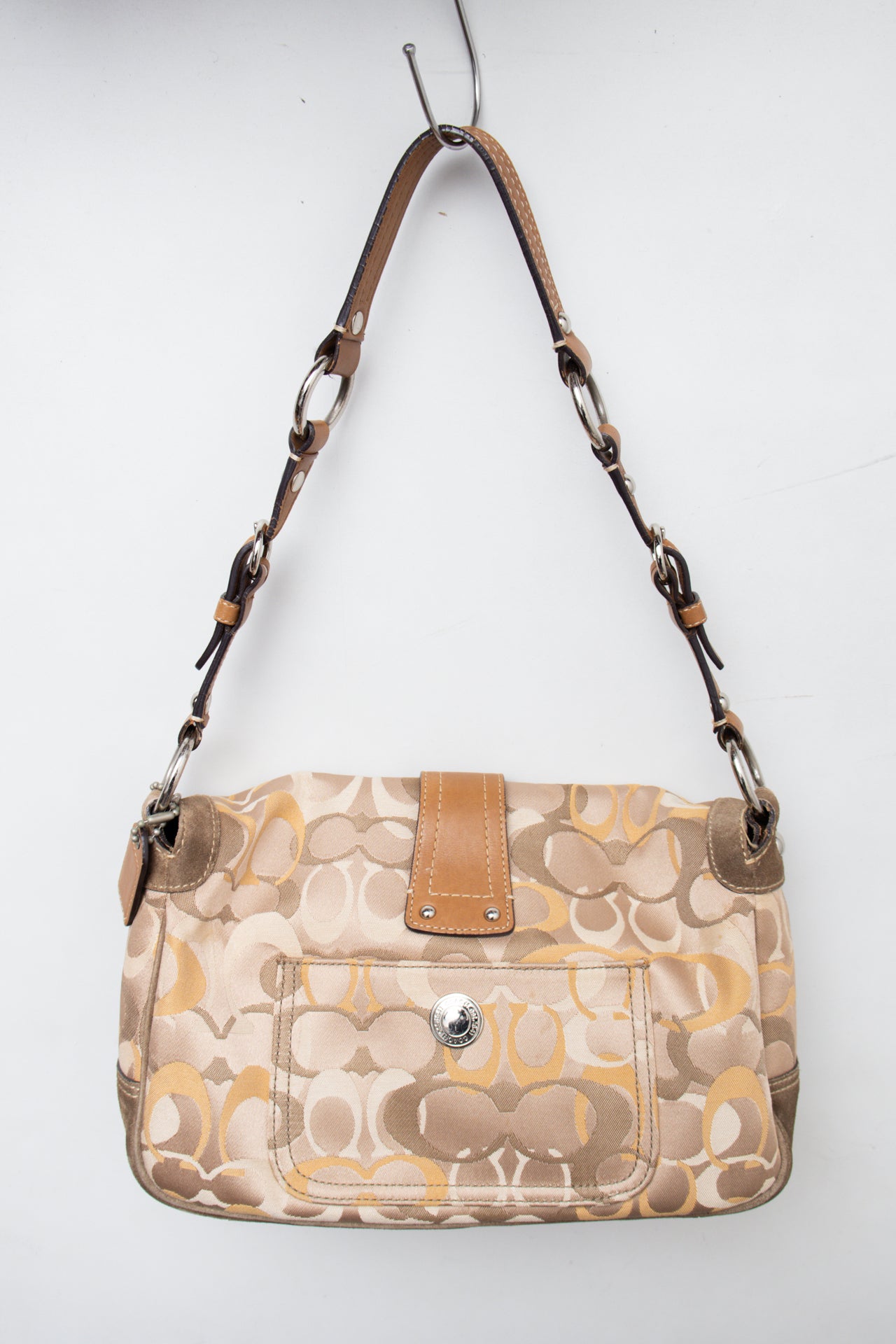 #212 Coach Shoulder Bag Brown | c. 199 | Size