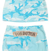 #129 Von Dutch Mini Skirt Blue | c. | Size