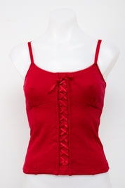#121 Energeie Cami Top Red | c. 206 | Size 8