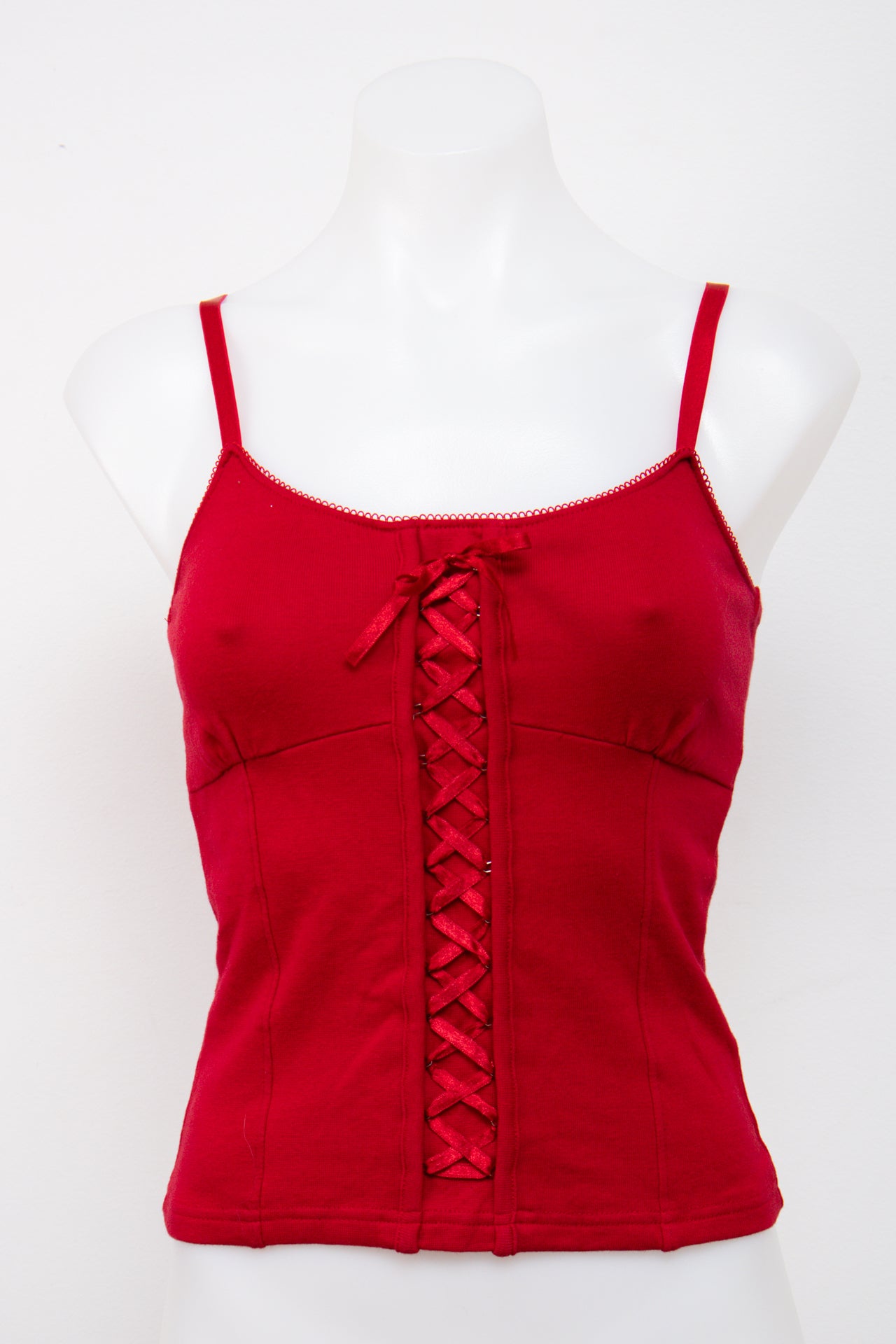 #121 Energeie Cami Top Red | c. 206 | Size 8