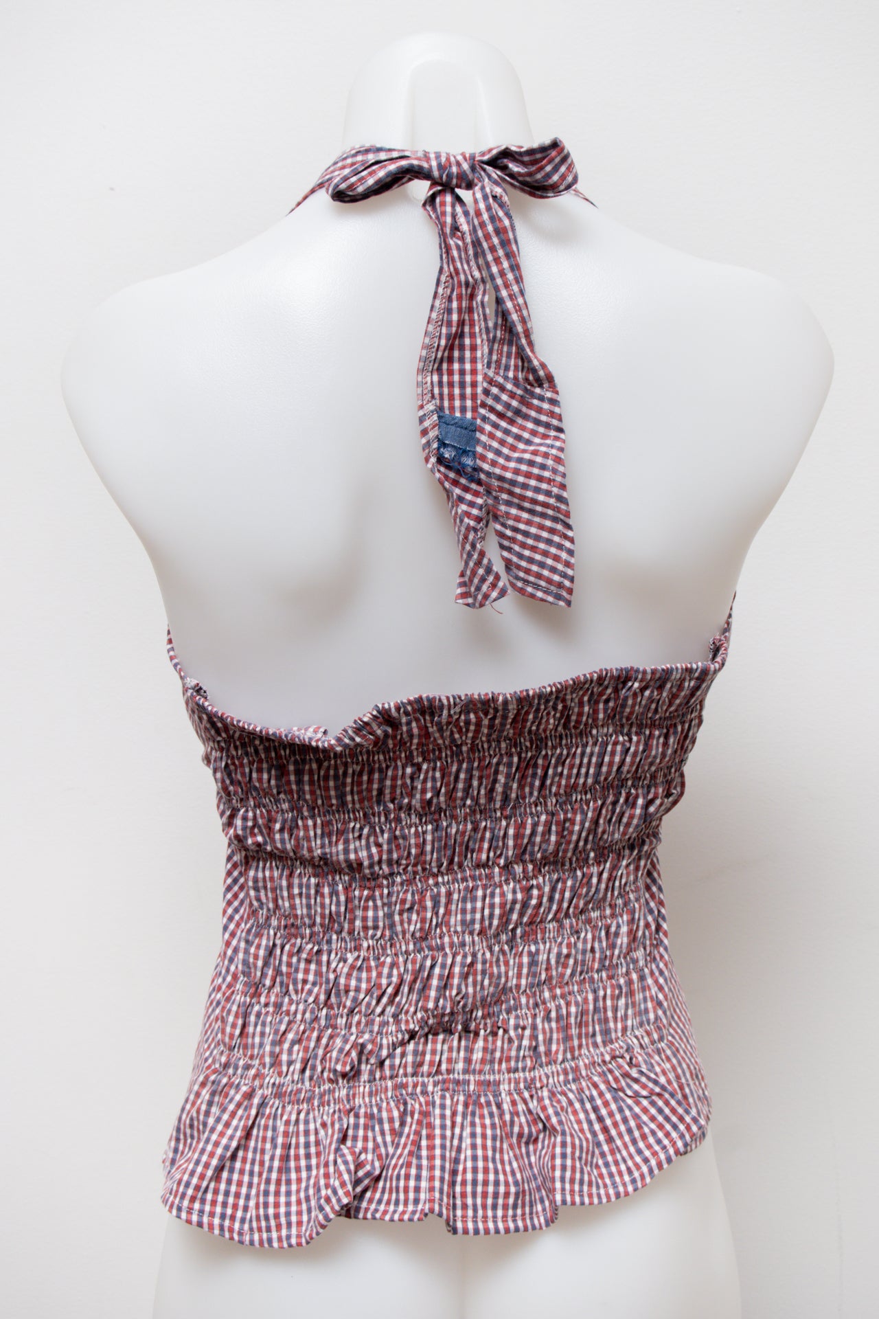 #130 Halter Top Red | c. 188 | Size 12/14