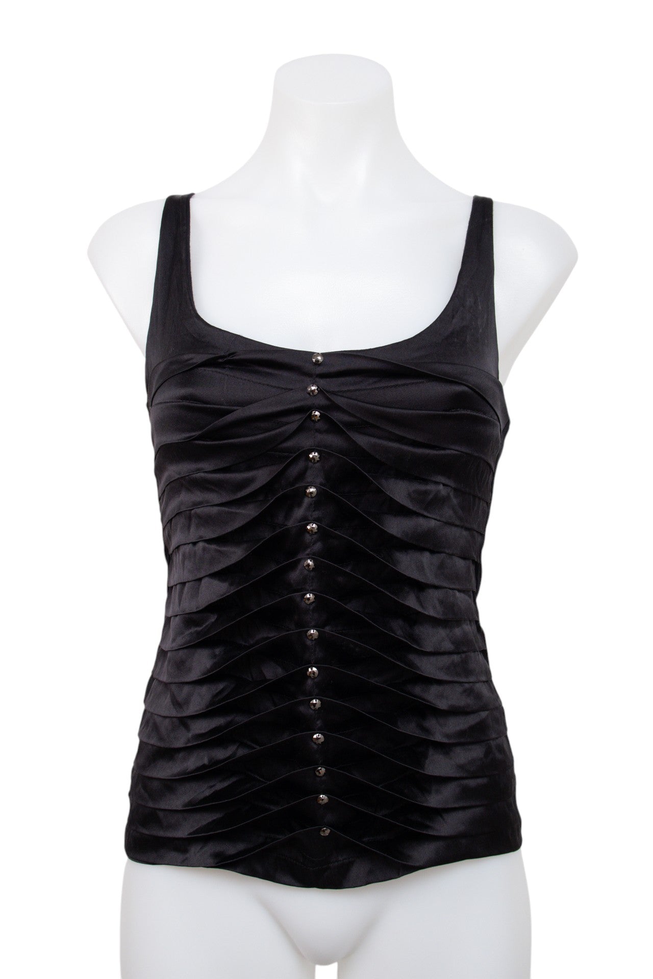 #135 Cache Cami Top Black | c. 206 | Size 8