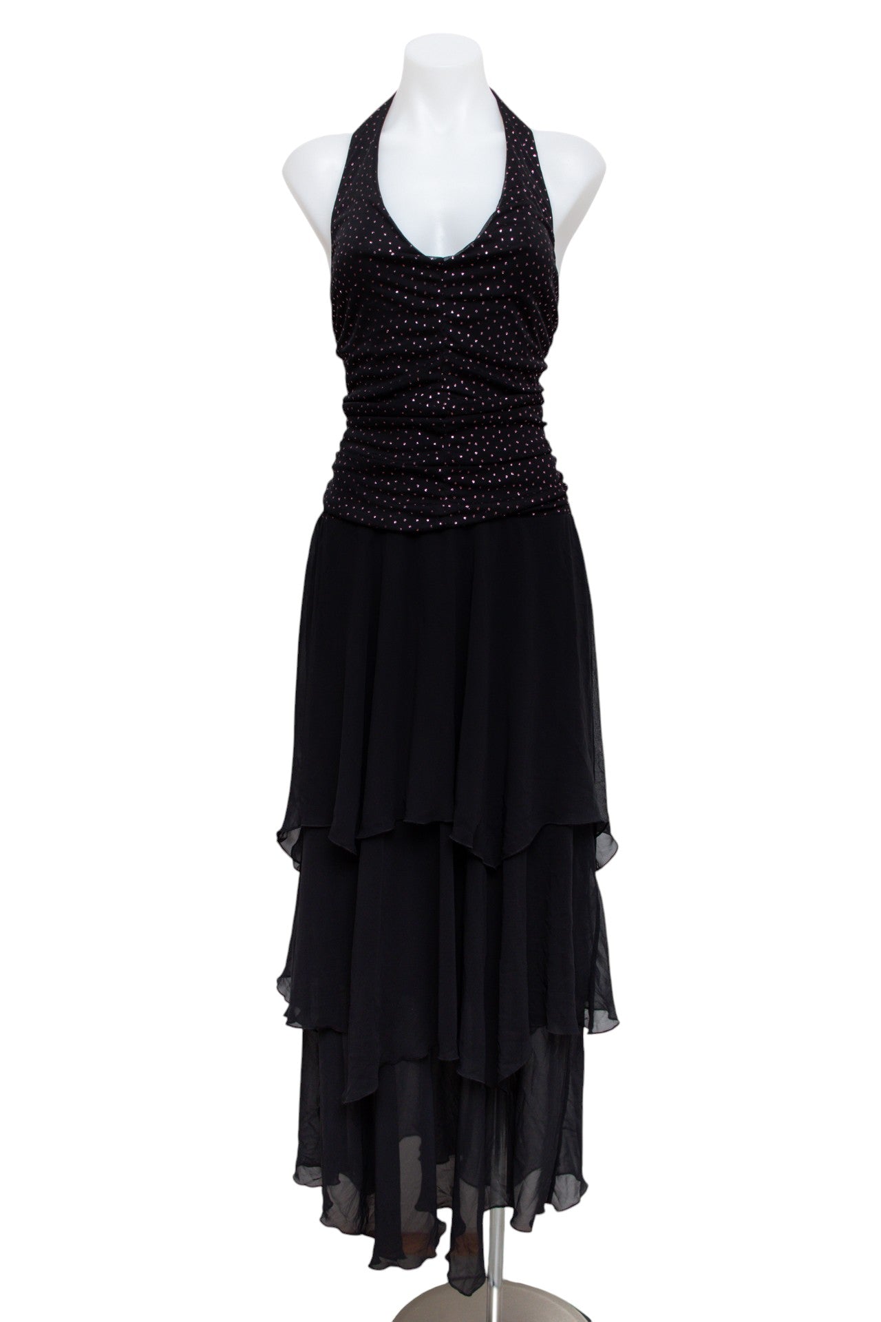 #95 Karina Knites Dress Black | c. 193 | Size 16