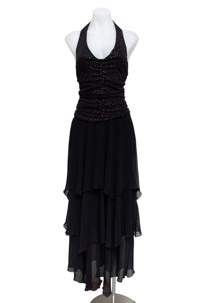 #95 Karina Knites Dress Black | c. 193 | Size 16