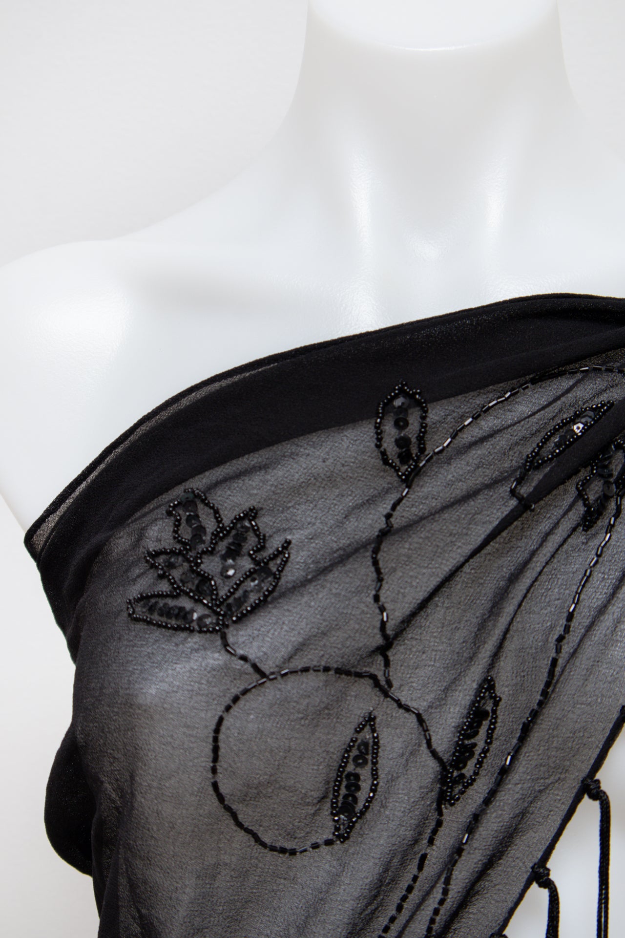 #204 Shoulder Bag Black | c. 192 | Size