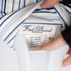 #103 Fred David Stretch Shirt White | c. 198 | Size 8